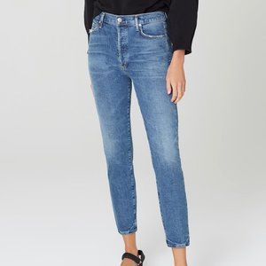 Olivia High Rise Slim Fit: Medium Wash